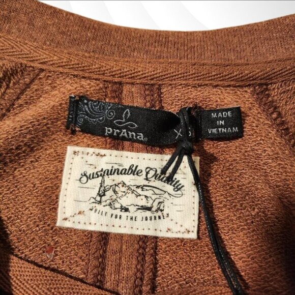 2/$50 Prana Roxy Heather Cozy Up Terry Dress Size XS โ Casual & Comfortable - Picture 5 of 8